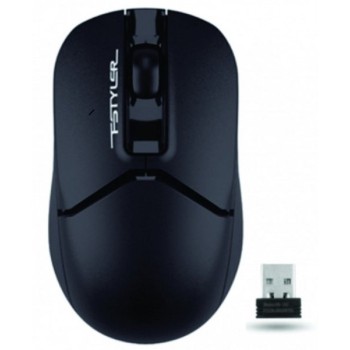 A4 TECH A4-FG12 BLACK Fstyler V-Track bežični optički miš 2.4Ghz, 125Hz/1200Dpi, 108mm, USB Receiver