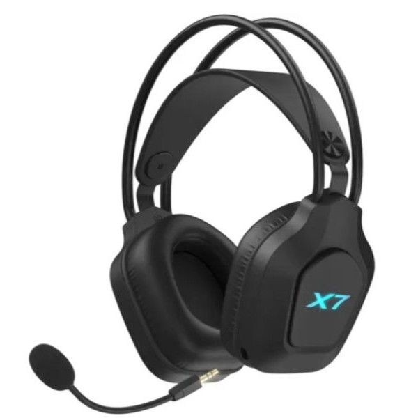 A4 TECH A4-XR-200 A4Tech X7 gejmerske slusalice sa mikrofonom, SURROUND, 50mm/16ohm, USB, LED,Bluetooth+2,4G