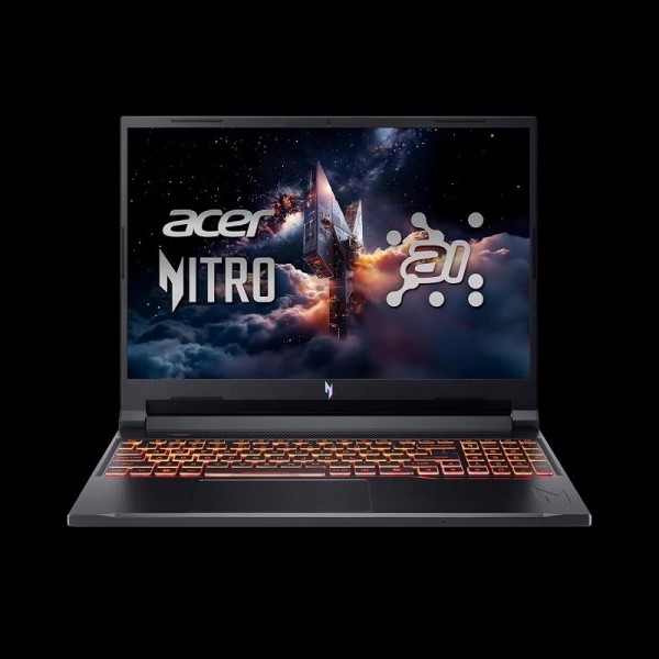 ACER Nitro V 16 AI ANV16-42-R4LX (Black) WUXGA IPS 180Hz, Ryzen 7 260, 16GB, 1TB SSD, RTX 5060 8GB (NH.U1GEX.00M)