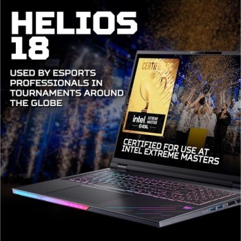 ACER Predator Helios 18 AI PH18-73-97F4 (Black) WQXGA Mini LED, U9 275HX, 64GB, 1TB SSD, RTX 5080 16GB, Win 11 Pro (NH.QVYEX.013)