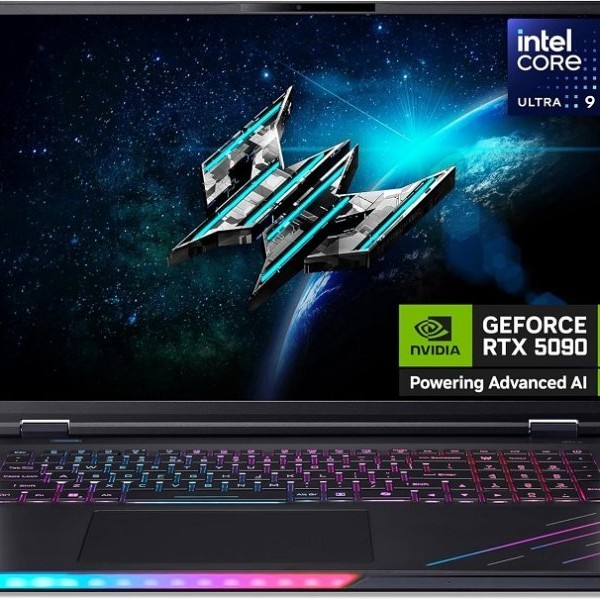 ACER Predator Helios 18 AI PH18-73-97V6 (Black) WQUXGA Mini LED, U9 275HX, 192GB, 5TB SSD, RTX 5090 24GB, Win 11 Pro (NH.QVWEX.00L)