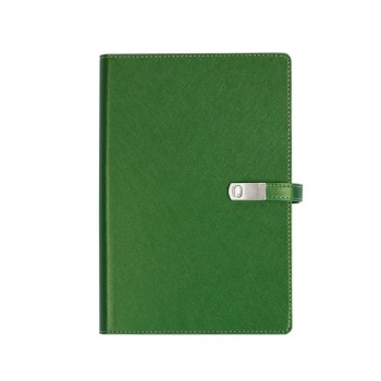 ALICANTE Notes sa magnetnim preklopom A5 Kelly green
