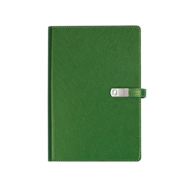 ALICANTE Notes sa magnetnim preklopom A5 Kelly green