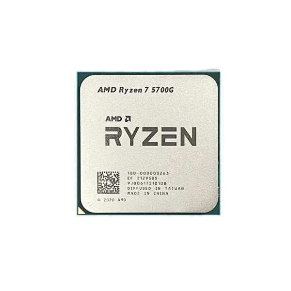 AMD AM4 Ryzen 7 5700G, 8C/16T 3.80-4.60GHz
