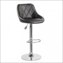ANJI FURNITURE Barska stolica 5015 - crna