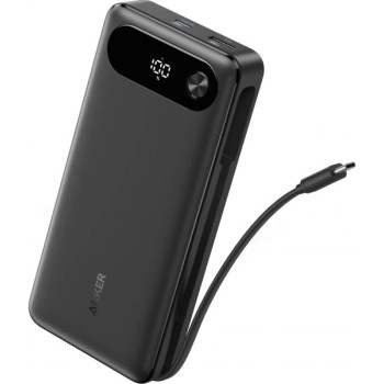 ANKER ANKER Power Bank (20K, 87W, Built-In USB-C) Black