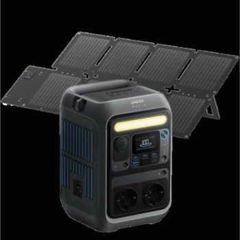 ANKER SOLIX C300X + PS60 Portable Solar Panel