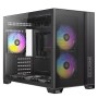 ANTEC FLUX M ARGB TG Crno mikro kućište