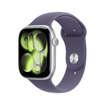 APPLE Watch S11 GPS 42mm Silver Aluminium Case with Purple Fog Sport Band - S/M (meu64rk/a)
