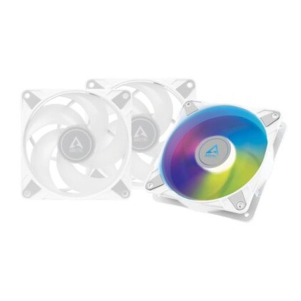 Arctic P12 PWM 120mm PST A-RGB 3 komada set ventilatora beli ACFAN00258A