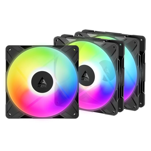 Arctic P14 PRO 140mm Reverse A-RGB 3 komada set ventilatora crni ACFAN00327A