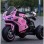 ARISTOM Dečiji motor na akumulator roze boje ( 144 )