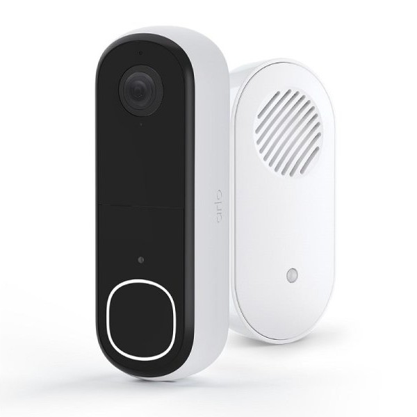 ARLO AVDK4001-100PES Essential (Gen. 2) 2K Bela Video Doorbell + Chime