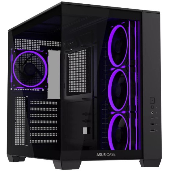 ASUS A32 PLUS TG ARGB micro-ATX kućište crno