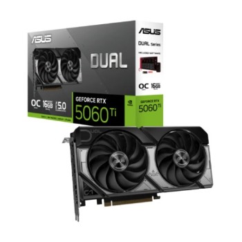 ASUS NVidia GeForce RTX 5060 Ti 16GB DUAL-RTX5060TI-O16G