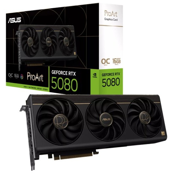 ASUS NVidia GeForce RTX 5080 16GB 256bit PROART-RTX5080-O16G