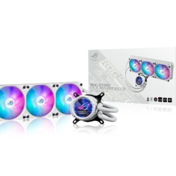 ASUS ROG STRIX LC III 360 ARGB LCD WHT belo vodeno hlađenje
