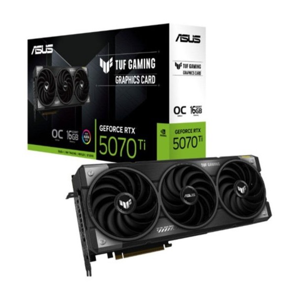 ASUS TUF Gaming GeForce RTX™ 5070 Ti 16GB GDDR7 OC Edition TUF-RTX5070Ti-O16G-GAMING 256-bit