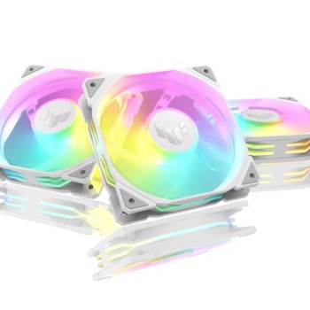 ASUS TUF GAMING TR120 ARGB REVERSE WHITE 3u1 ventilator