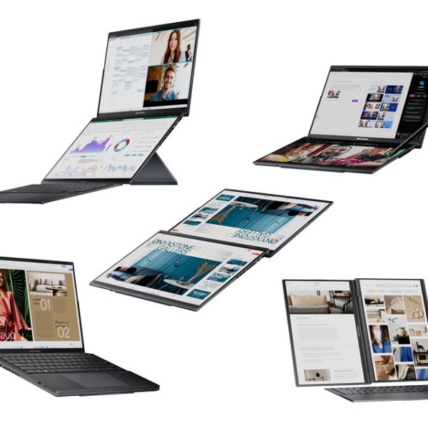 ASUS Zenbook 14 DUO OLED UX8406CA-PZ042X (14 inca Touch 3K OLED, Ultra 9 285H, 32GB, SSD 2TB, Win11 Pro)