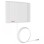 BARKAN AF40P.W Indoor HDTV Flat TV Antenna 65 km