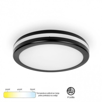 HOME LIGHT MONA-200-20W LED plafonjera crna
