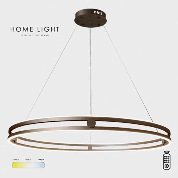 BBLINK SOLEA 14 LUSTER 48W 3000/4000/6000K BRAON