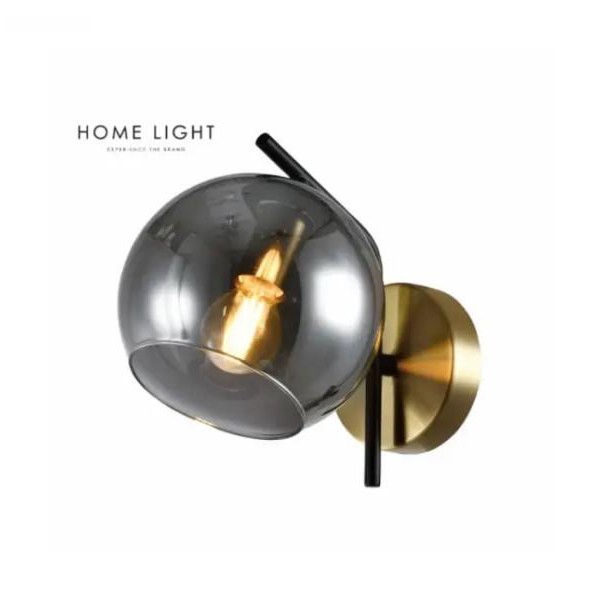 BBLINK TALIA 28 ZIDNA LAMPA 1*E14 CRNA/BAKAR
