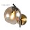 BBLINK TALIA 29 ZIDNA LAMPA 1*E14 CRNA/BAKAR