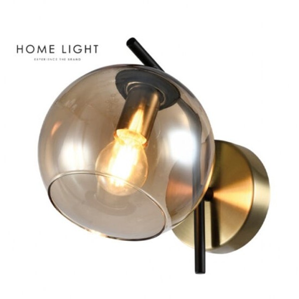 BBLINK TALIA 29 ZIDNA LAMPA 1*E14 CRNA/BAKAR