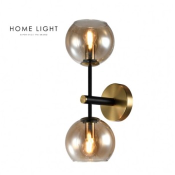 BBLINK TALIA 33 ZIDNA LAMPA 2*E14 CRNA/BAKAR