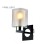BBLINK TALIA 52 ZIDNA LAMPA 1*E27 SIVA