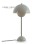 BBLINK TALIA 79 STONA LAMPA 1*E27 SIVA