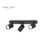 BBLINK TALIA 83 SPOT LAMPA 3*GU10 CRNA