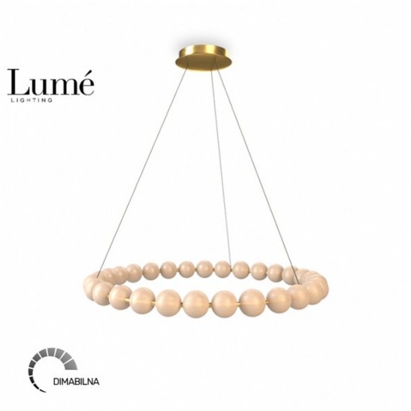 BELORE 7 LUSTER LED DIM 72W 3000K ZLATO