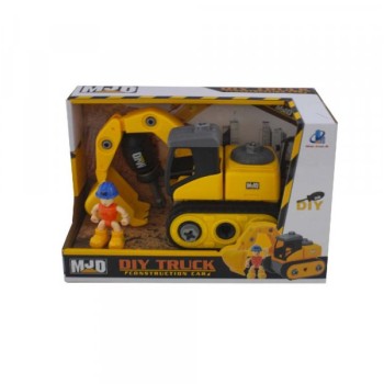 BEST LUCK GRAĐEVINSKO VOZILO I FIGURA RASKLOPIVI SET-BE11223B