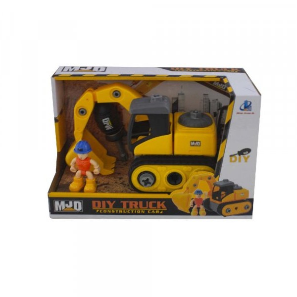 BEST LUCK GRAĐEVINSKO VOZILO I FIGURA RASKLOPIVI SET-BE11223B