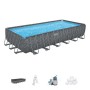 BESTWAY APX 365 porodični bazen 7.32 x 3.66 x 1.32m sa čeličnim ramom i pumpom
