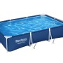 BESTWAY Bazen sa metalnim okvirom i filter pumpom 300x201x66cm Steel Pro