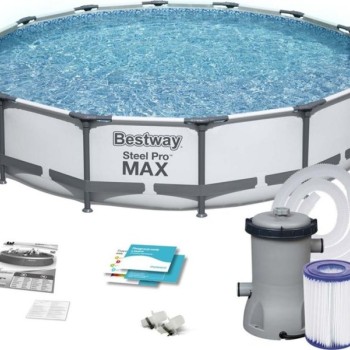 BESTWAY Steel Pro Max bazen 427×84 cm set sa filter pumpom