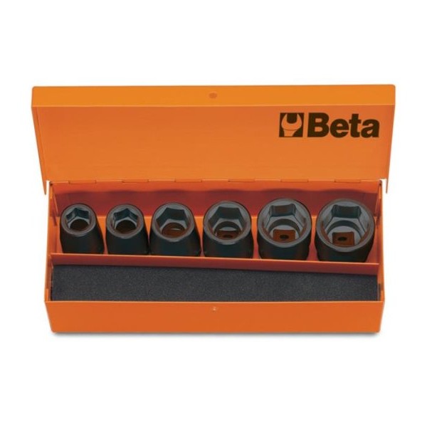 Beta Set od 6 udarnih nasadnih ključeva 13-24mm