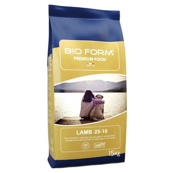 BIO FORM Premium hrana za pse Dog Adult 25/10 - jagnjetina