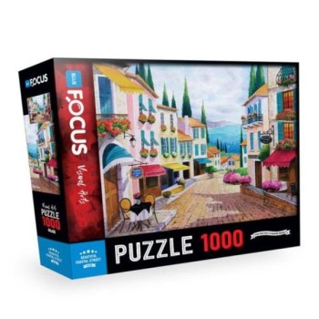 Blue Focus Puzzle Beautiful Coastal Street BF480 108/24804