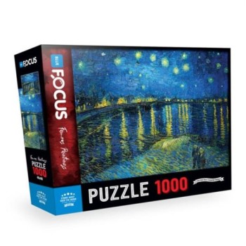 Blue Focus Puzzle Stary Night Over The Rhone BF500 108/25009