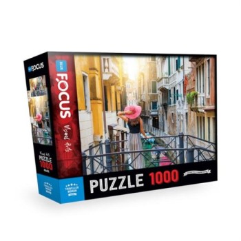 Blue Focus Puzzle Traveller Woman BF289 108/22893