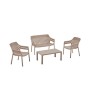 Bolzz Hilton baštenski set Beige