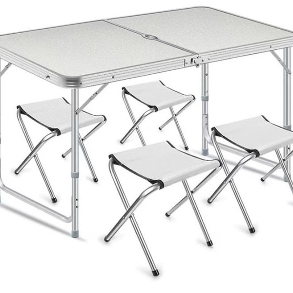 Bolzz Kamperski set sto + 4 stolice