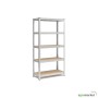 BOMBER Metalna polica 5L 180x90x40 cm - pocinkovana