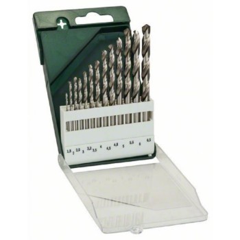 BOSCH 13-delni set burgija za metal HSS-G, DIN 338 2609255061