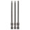 BOSCH 3-delni set bitova odvrtača ekstra-tvrdi 2607001759, T8; T10; T15; 89 mm